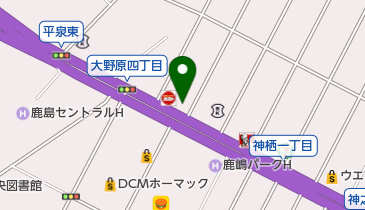 千葉銀行神栖支店の地図画像