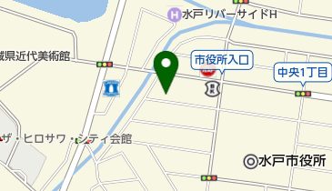 筑波銀行水戸駅南支店の地図画像