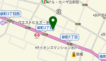 筑波銀行大工町支店の地図画像