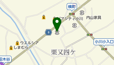 水戸信用金庫小川支店の地図画像