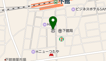 水戸信用金庫下館支店の地図画像