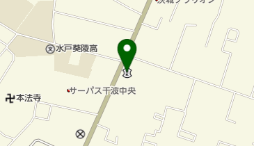 水戸信用金庫千波支店の地図画像