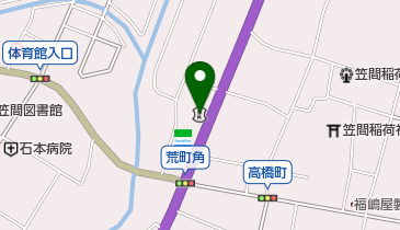 結城信用金庫笠間支店の地図画像