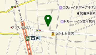 結城信用金庫古河支店の地図画像