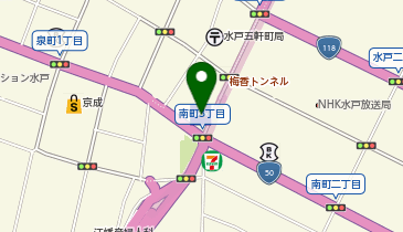 みずほ銀行日立支店の地図画像