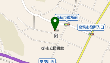 JA常陸高萩支店の地図画像