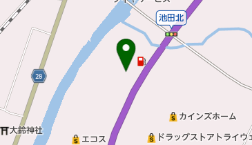 JA常陸大子支店の地図画像