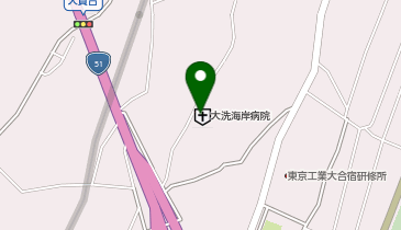 渡辺会大洗海岸病院の地図画像