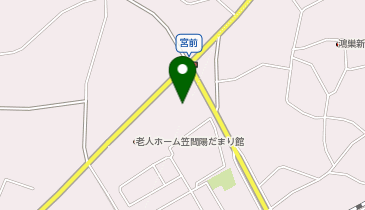 笠間市立病院の地図画像