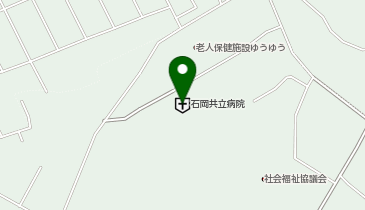 医療法人幕内会山王台病院附属石岡共立病院の地図画像
