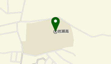 茨城県立岩瀬高校の地図画像