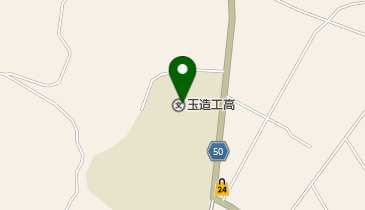 茨城県立玉造工業高校の地図画像