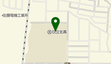 茨城県立日立北高校の地図画像