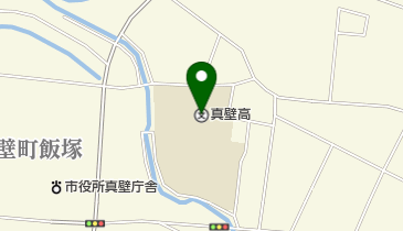茨城県立真壁高校の地図画像