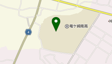 茨城県立竜ケ崎南高校の地図画像