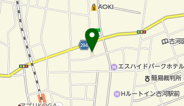 私立晃陽学園高校の地図画像