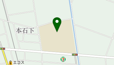 常総市立石下中学校の地図画像