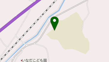 笠間市立稲田中学校の地図画像