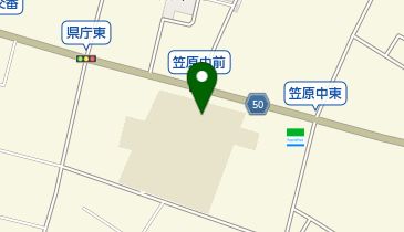 水戸市立笠原中学校の地図画像