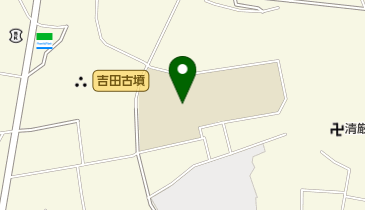 水戸市立千波中学校の地図画像