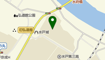 水戸市立第二中学校の地図画像