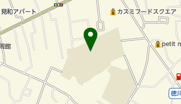 水戸市立見川中学校の地図画像