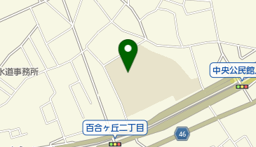 守谷市立守谷中学校の地図画像