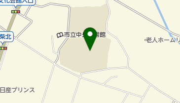 龍ケ崎市立龍ケ崎中学校の地図画像