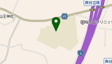 茨城町立青葉中学校の地図画像