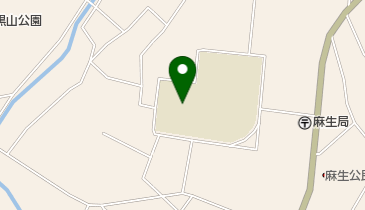 行方市立麻生小学校の地図画像