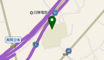 茨城町立長岡小学校の地図画像