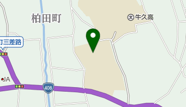 牛久市立岡田小学校の地図画像