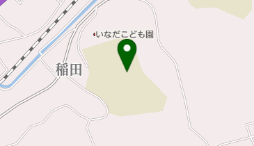 笠間市立稲田小学校の地図画像