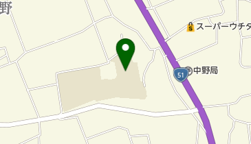 鹿嶋市立中野東小学校の地図画像