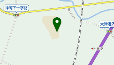 北茨城市立関南小学校の地図画像