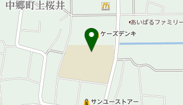 北茨城市立中郷第一小学校の地図画像