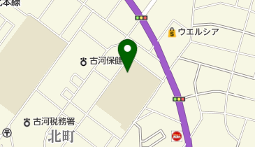 古河市立古河第六小学校の地図画像