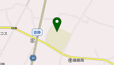 坂東市立沓掛小学校の地図画像