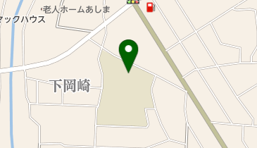 筑西市立養蚕小学校の地図画像