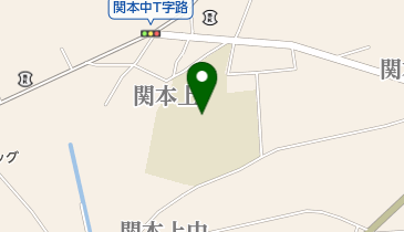 筑西市立関城西小学校の地図画像