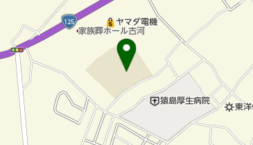 古河市立西牛谷小学校の地図画像