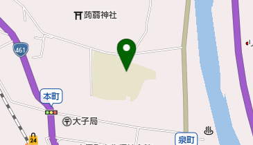 大子町立だいご小学校の地図画像