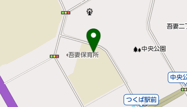つくば市立吾妻小学校の地図画像