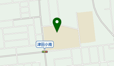 ひたちなか市立津田小学校の地図画像