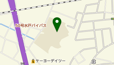 水戸市立赤塚小学校の地図画像