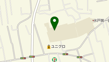 水戸市立梅が丘小学校の地図画像