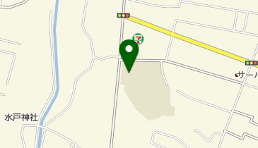 水戸市立千波小学校の地図画像