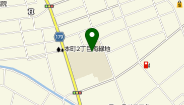 水戸市立浜田小学校の地図画像
