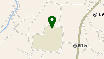 行方市立麻生幼稚園の地図画像