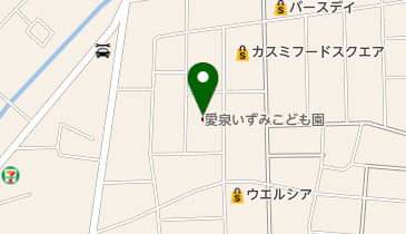 認定こども園愛泉いずみこども園の地図画像